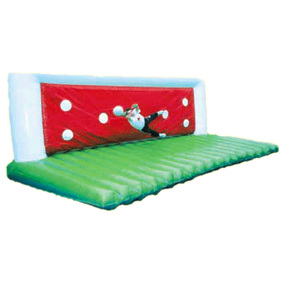 Hüpfburg Torwand Challenge