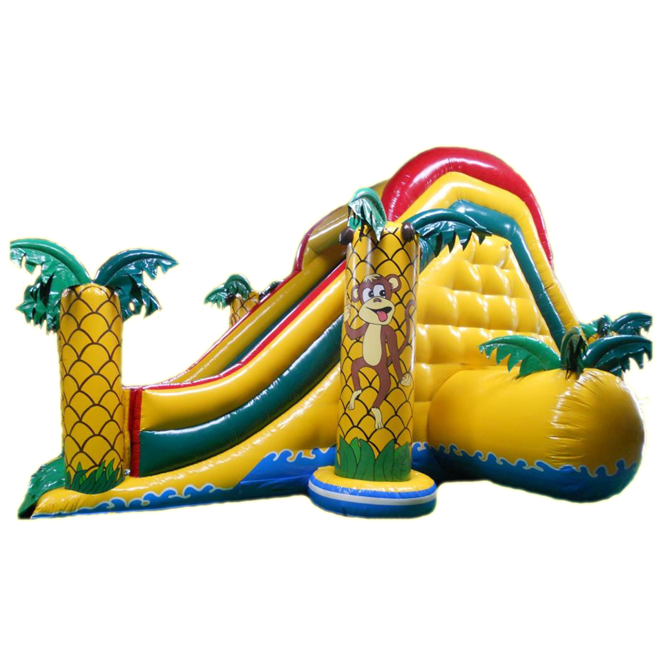 Hüpfburg Rutsche Tropicana