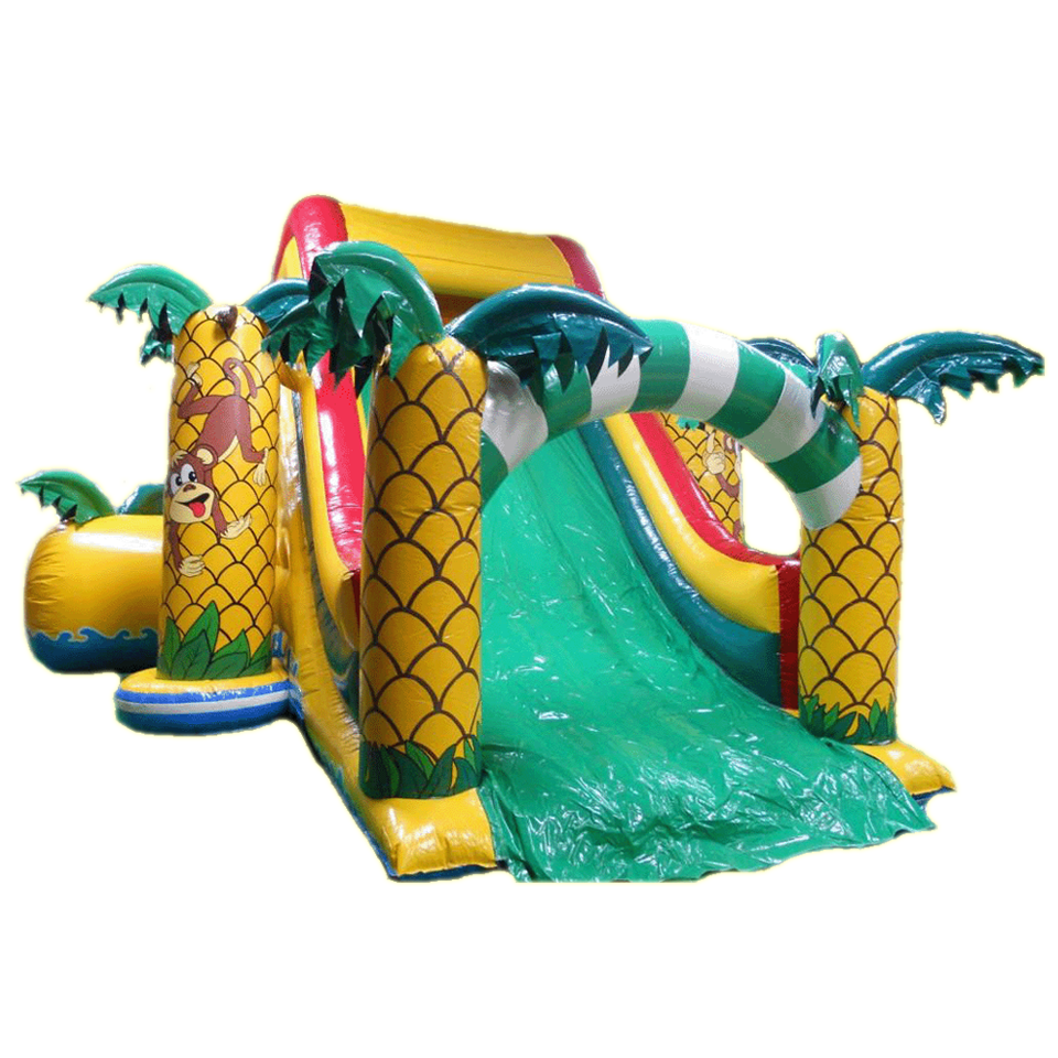 Hüpfburg Rutsche Tropicana