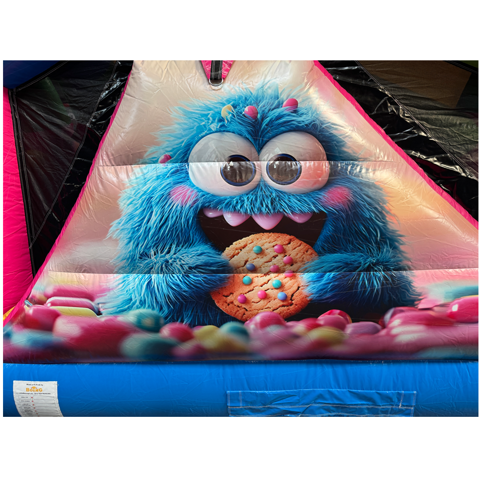 2 Teile 11m Run Cookie Monster Fushia