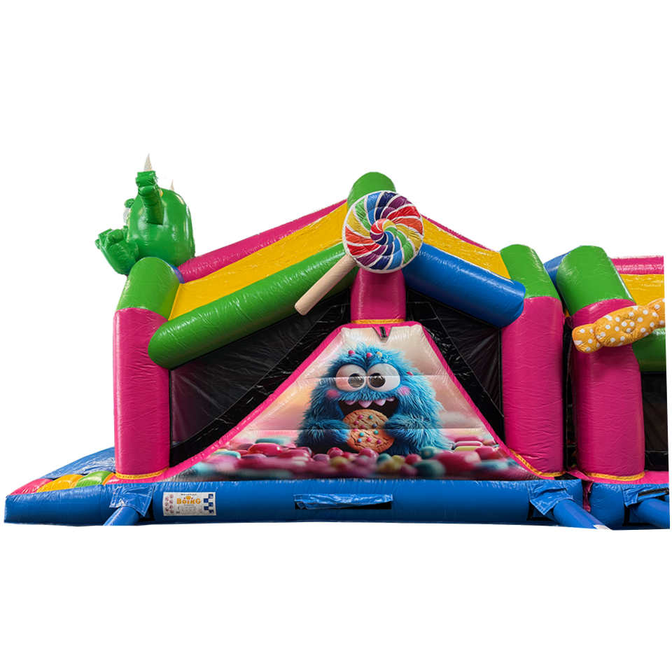 2 Teile 11m Run Cookie Monster Fushia