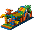 2 Teile 11m Hindernisparcours Cookie Monster Orange