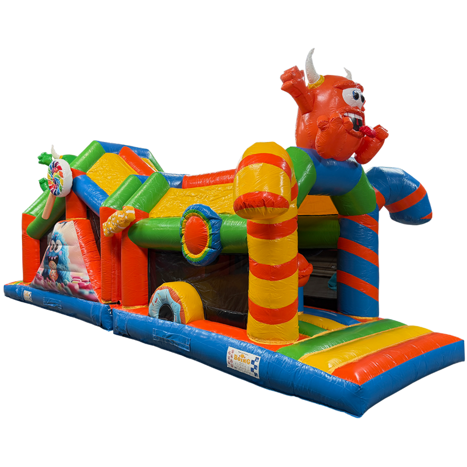 2 Teile 11m Lauf Krümelmonster Orange