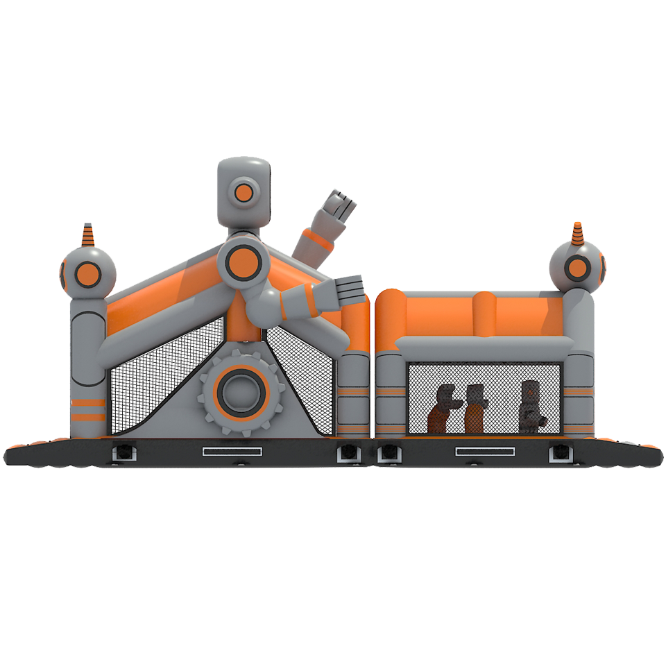 2 Parts 11m Run Robot