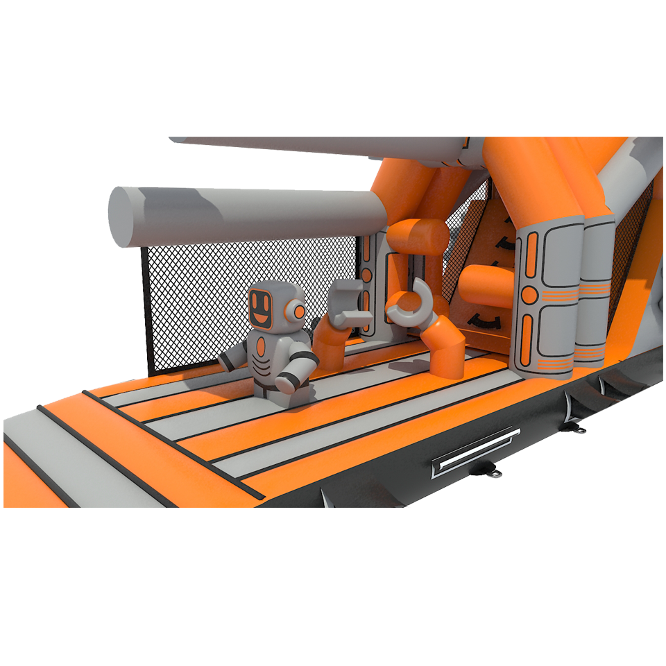 2 Parts 11m Run Robot
