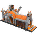 2 Teile 11m Hindernisparcours Roboter