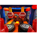 2 Teile Hindernisparcours Formel 1 Orange