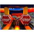 2 Teile Hindernisparcours Formel 1 Orange