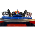 2 Teile Hindernisparcours Formel 1 Orange