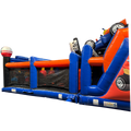 2 Teile Hindernisparcours Formel 1 Orange