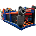 2 Teile Hindernisparcours Formel 1 Orange