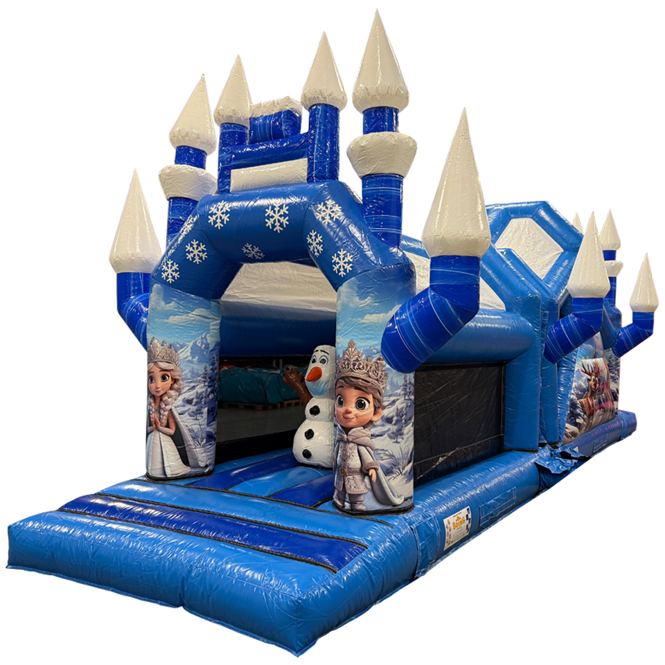 2 Teile 11m Lauf Schneeprinzessin Schloss