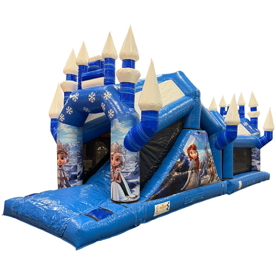 2 Teile 11m Lauf Schneeprinzessin Schloss