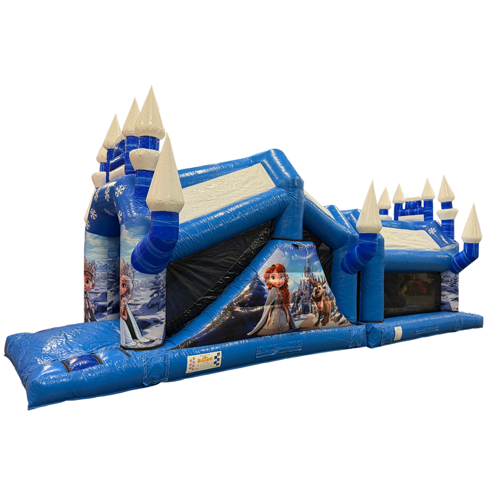 2 Teile 11m Lauf Schneeprinzessin Schloss