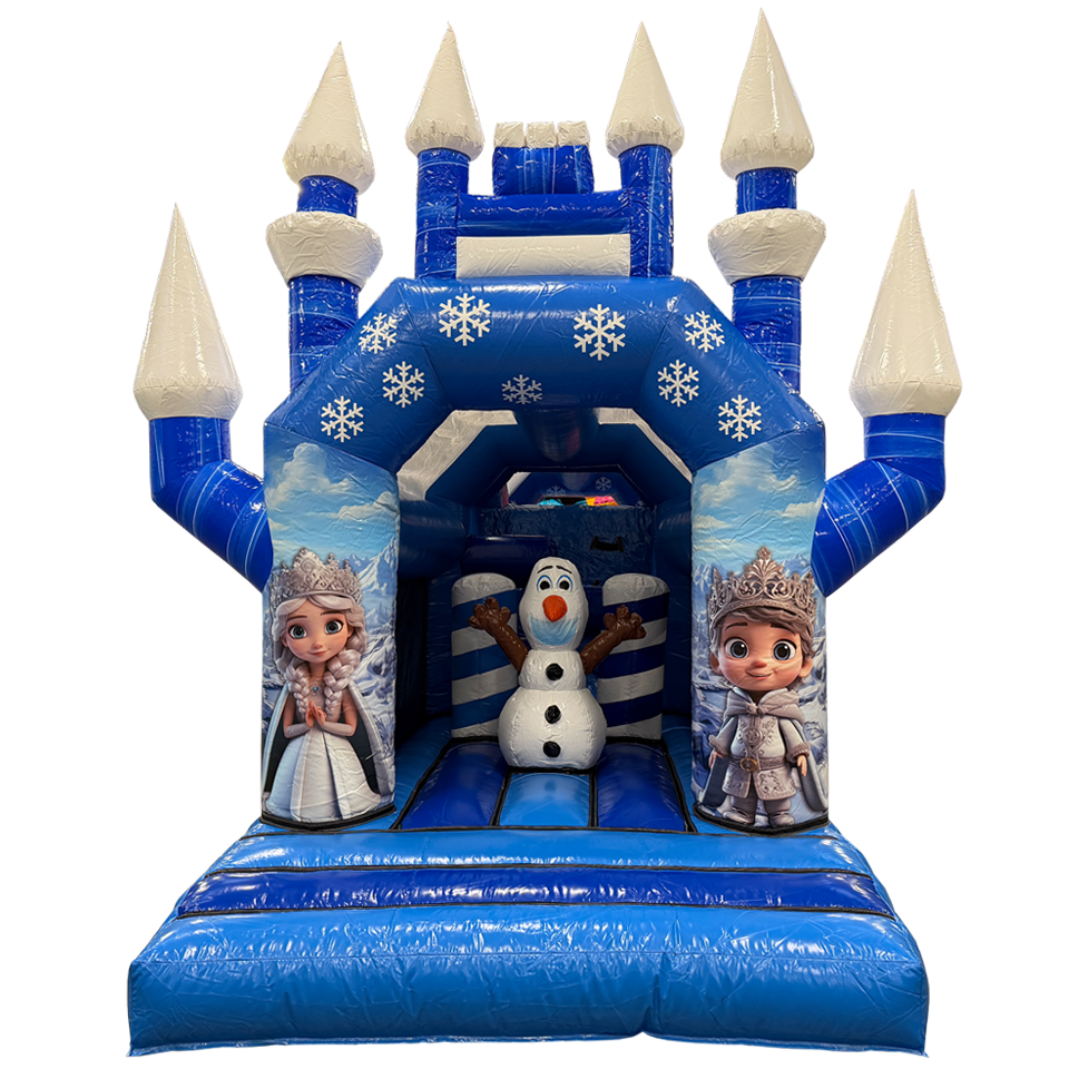 2 Teile 11m Lauf Schneeprinzessin Schloss