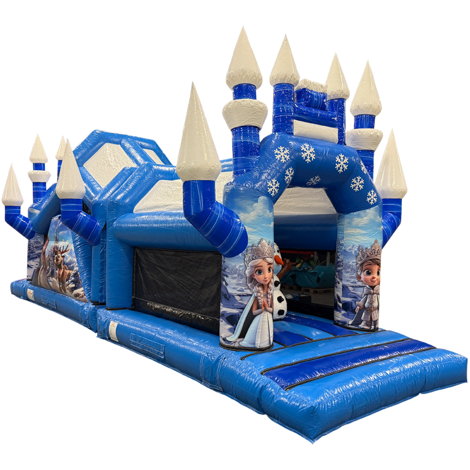 2 Teile 11m Lauf Schneeprinzessin Schloss