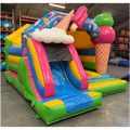 46 - Hüpfburg Combo Midi 3D Eiscreme mit Hindernissen und Rutsche