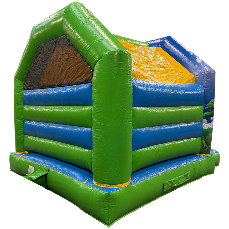 Hüpfburg Aframe Midi Dschungel mit Hindernissen