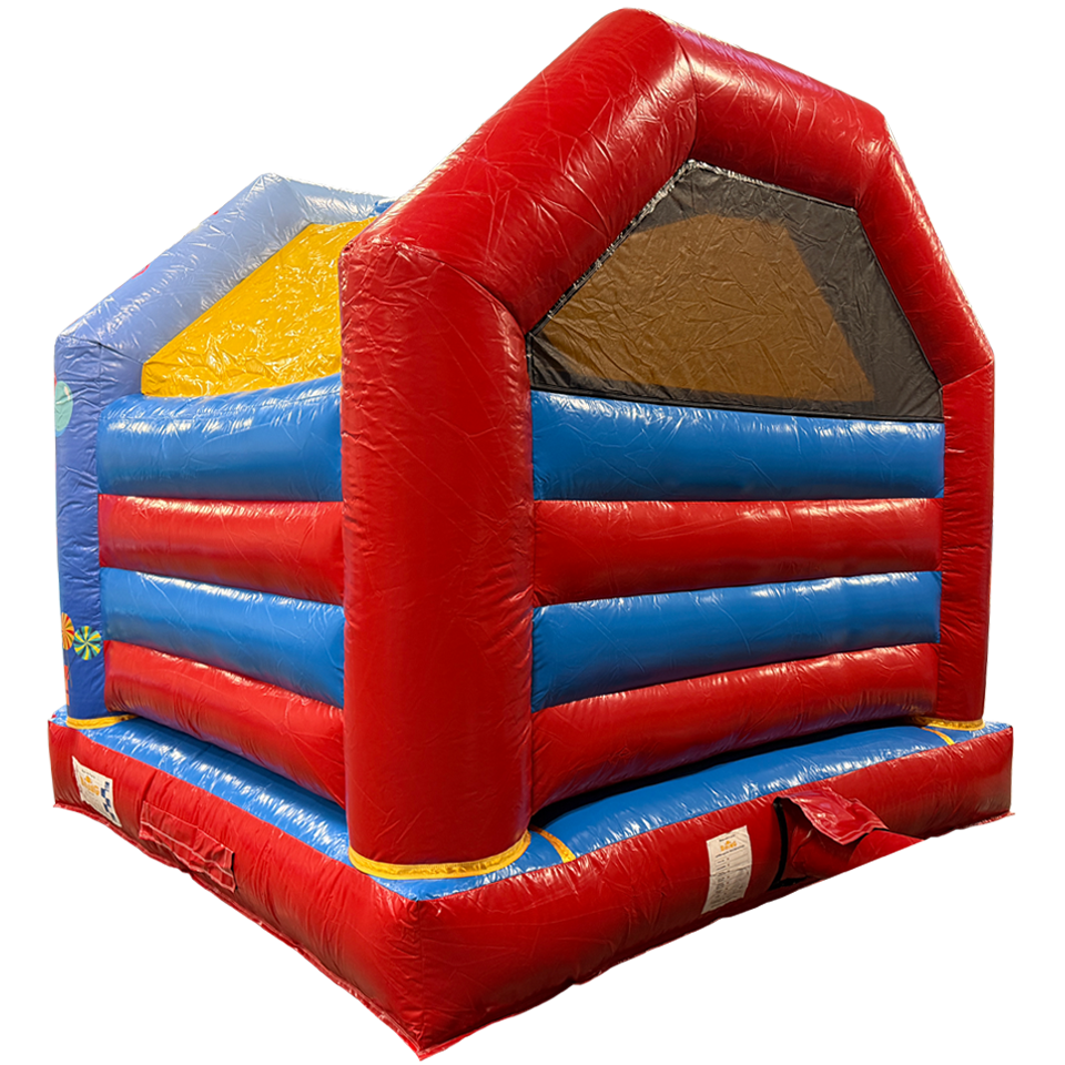 Hüpfburg Aframe Midi Fest mit Hindernissen