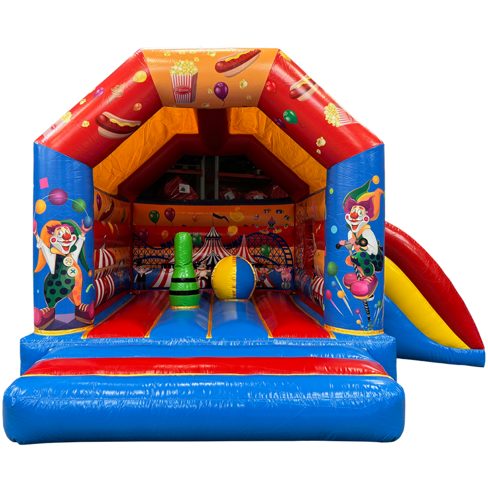 Aframe Midi Os Circus Springkasteel