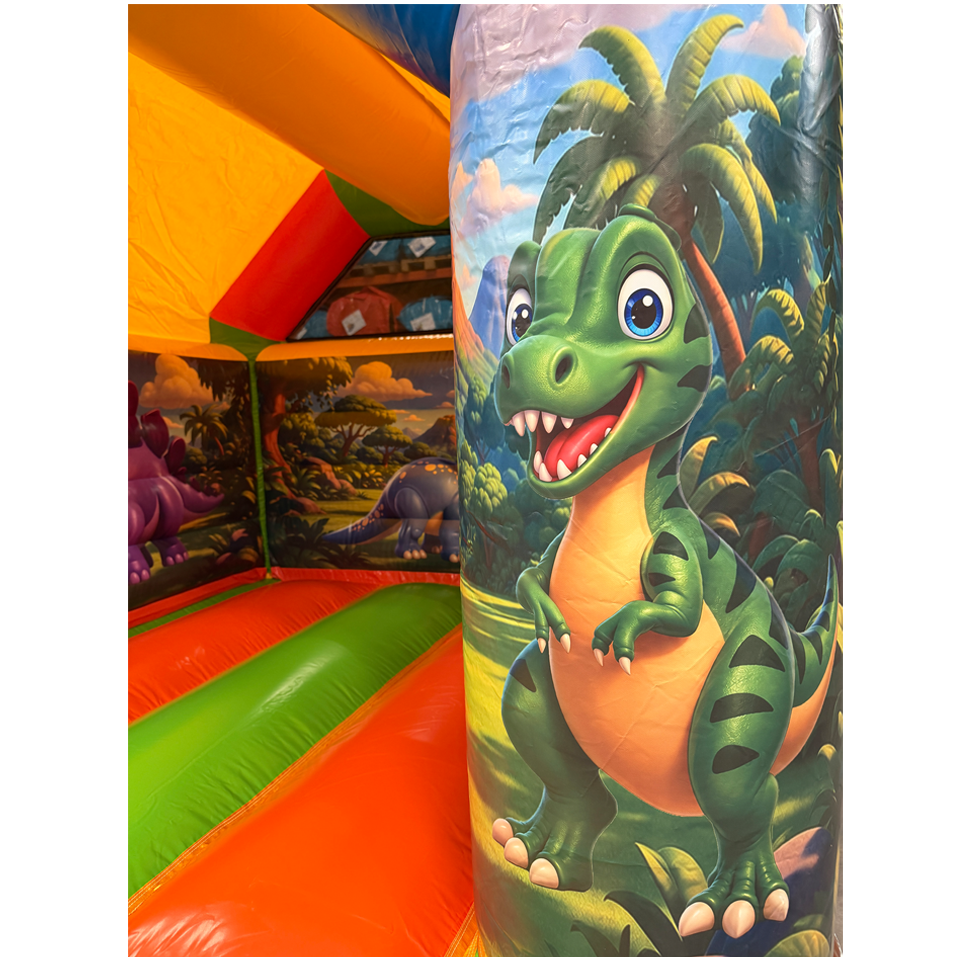 Aframe Mini Dinosaurier Hüpfburg