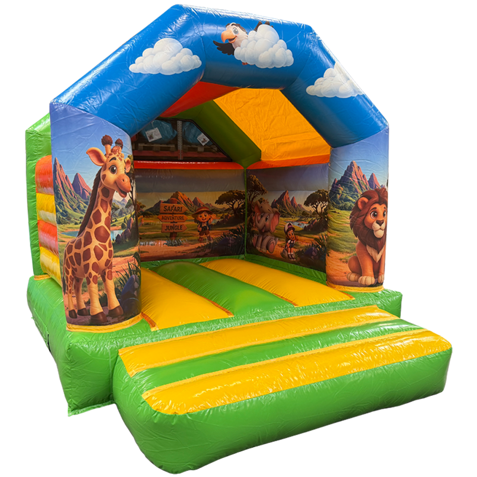 Aframe Mini Safari Bouncy Castle