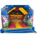 Hüpfburg Aframe Mini Einhorn 2