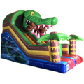 Hüpfburg Rutsche Alligator
