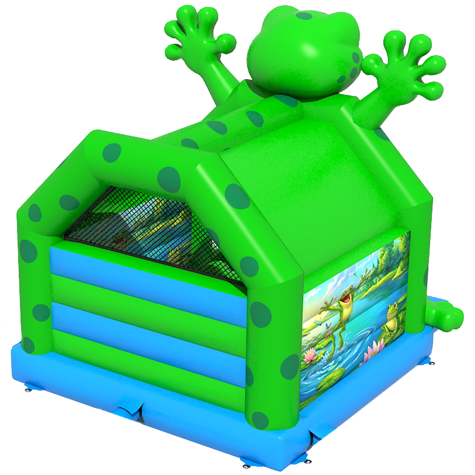 Frosch Hüpfburg