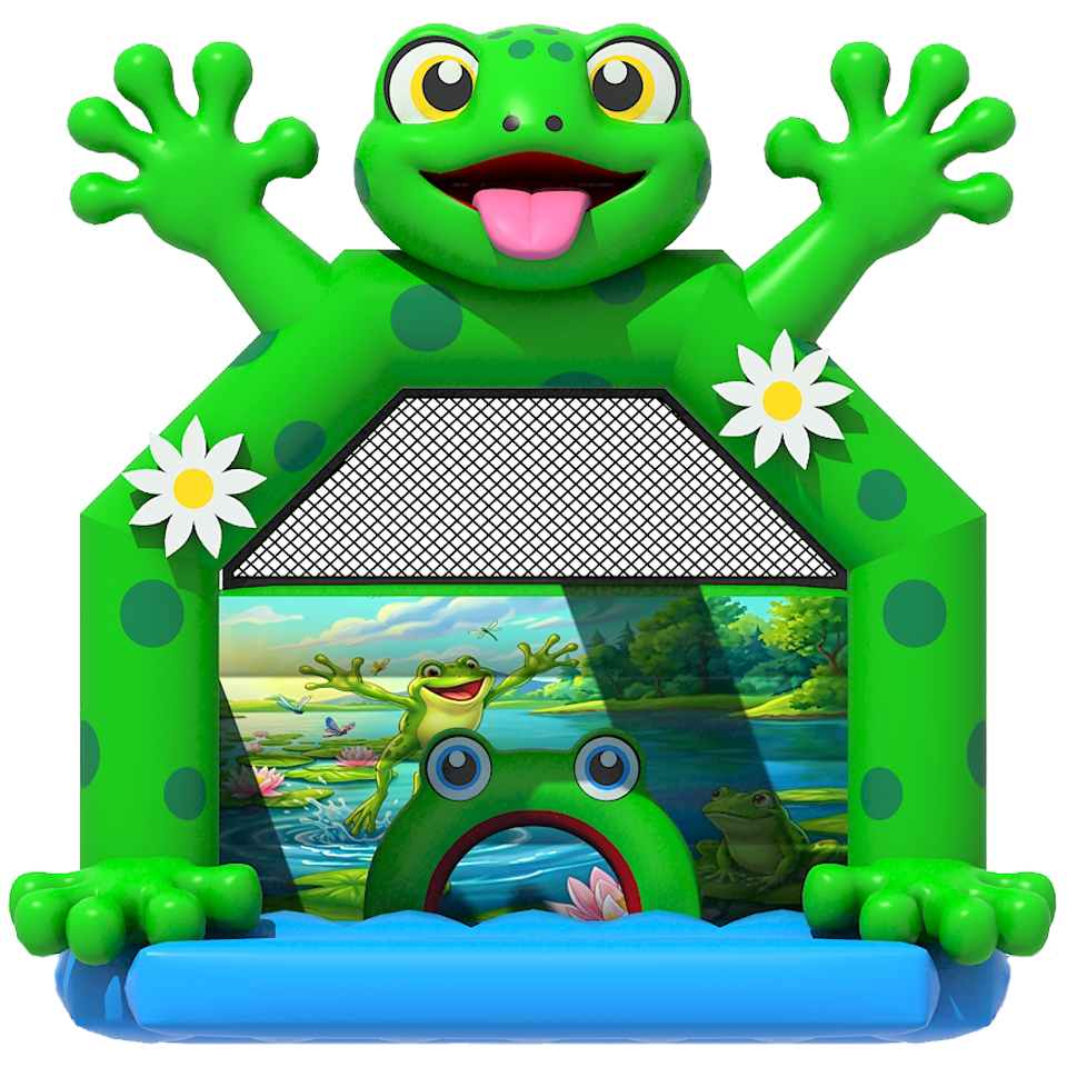 Frosch Hüpfburg