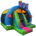 Hüpfburg Arch Midi 3D Elefant mit Hindernissen und Rutsche