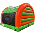 Hüpfburg Arch Midi 3D Trex mit Hindernissen und Rutsche