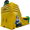 Hüpfburg Rutsche Clown