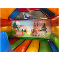 Hüpfburg Combo Mini 3D Einhorn