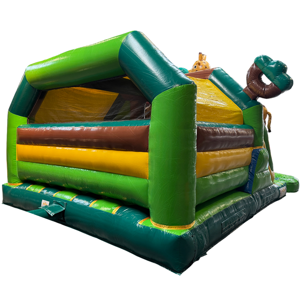 Combo Midi 2 Slides Giraffe Inflatable