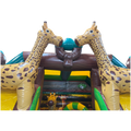Hüpfburg Combo Midi 2 Rutschen Giraffe