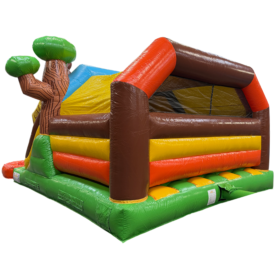 Combo Midi 2 Slides Horses Inflatable