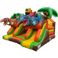 Hüpfburg Combo Midi 2 Rutschen Trex