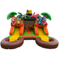 Hüpfburg Combo Midi 2 Rutschen Trex