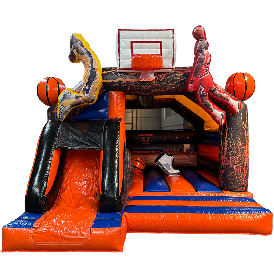 Combo Midi 3D Basket Met Obstakels