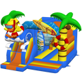 Hüpfburg Combo Midi 3D Ente mit Hindernissen und Rutsche