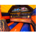 Hüpfburg Combo Mini 3D Basketball