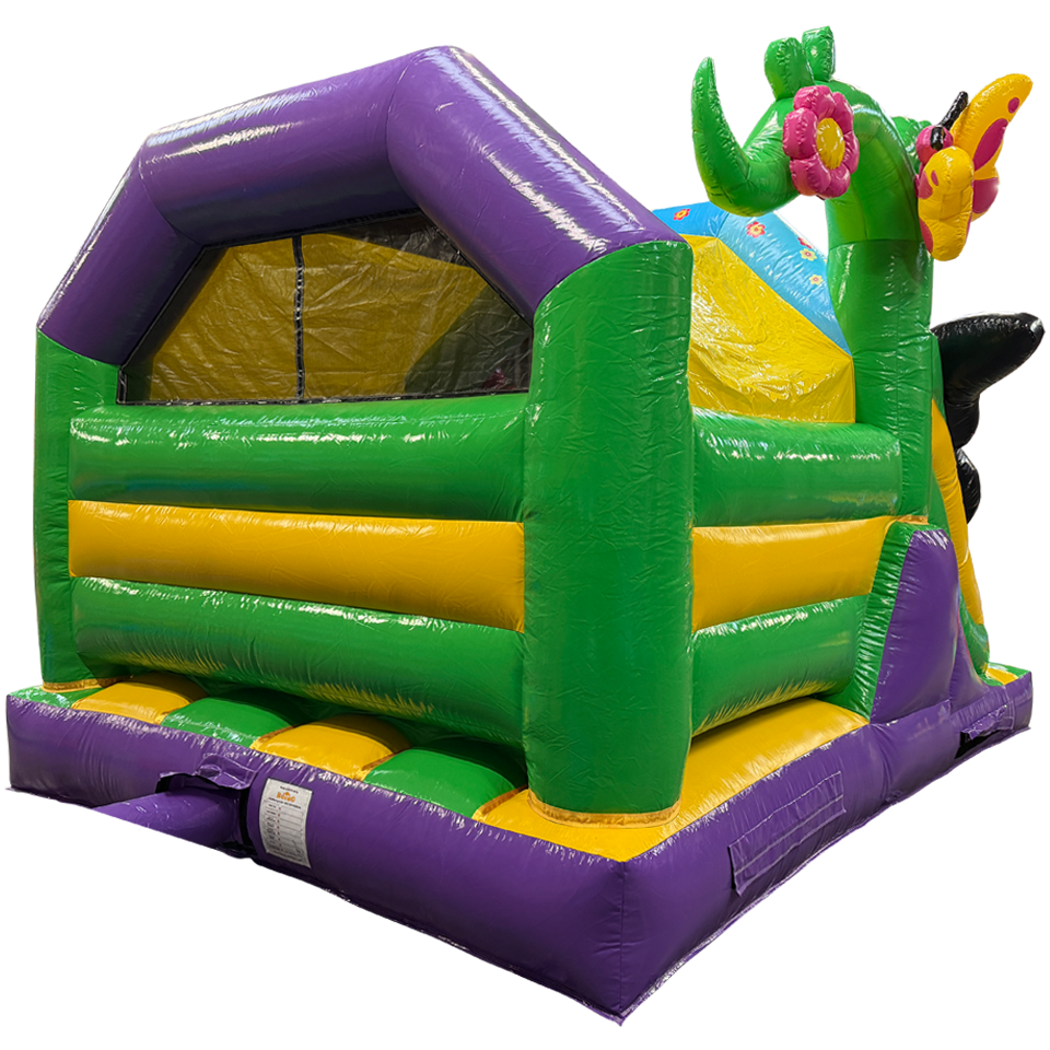Château gonflable combo papillon 3D mini