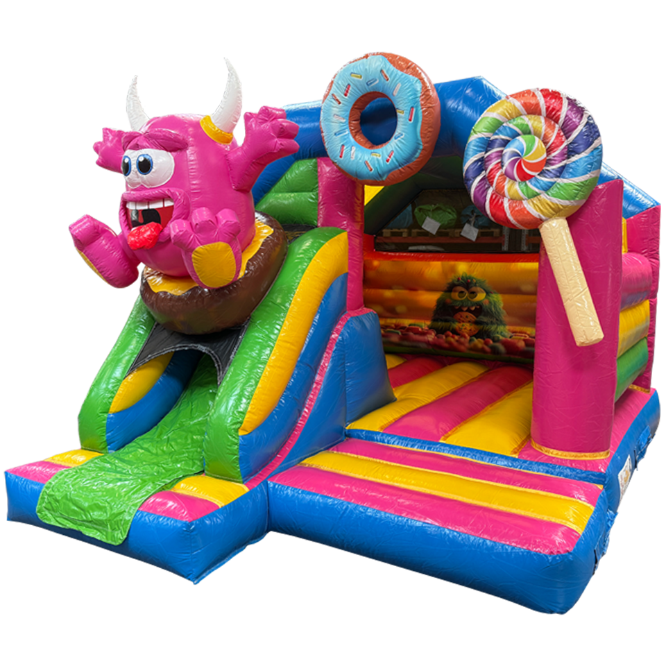 Combo Mini 3D Cookie Monster Inflatable
