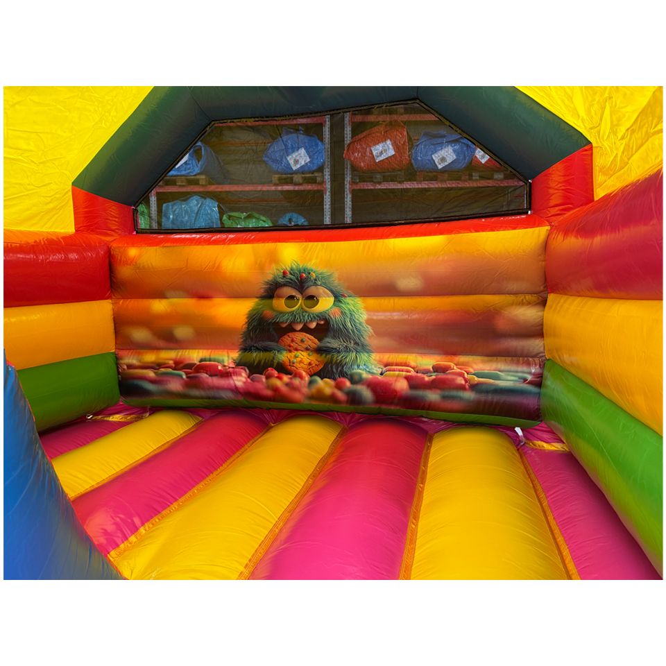 Combo Mini 3D Cookie Monster Inflatable