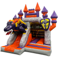 Hüpfburg Combo Mini 3D Drachenburg