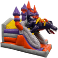 Hüpfburg Combo Mini 3D Drachenburg