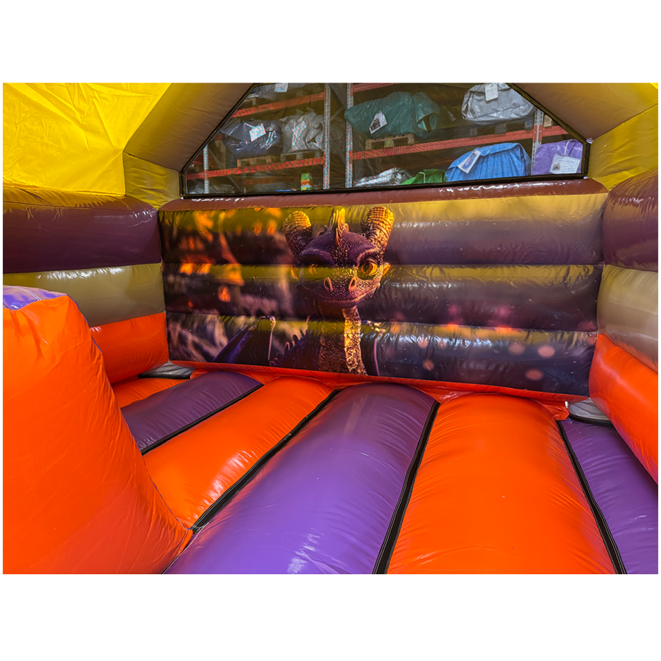 Combo Mini 3D Drachenschloss Hüpfburg