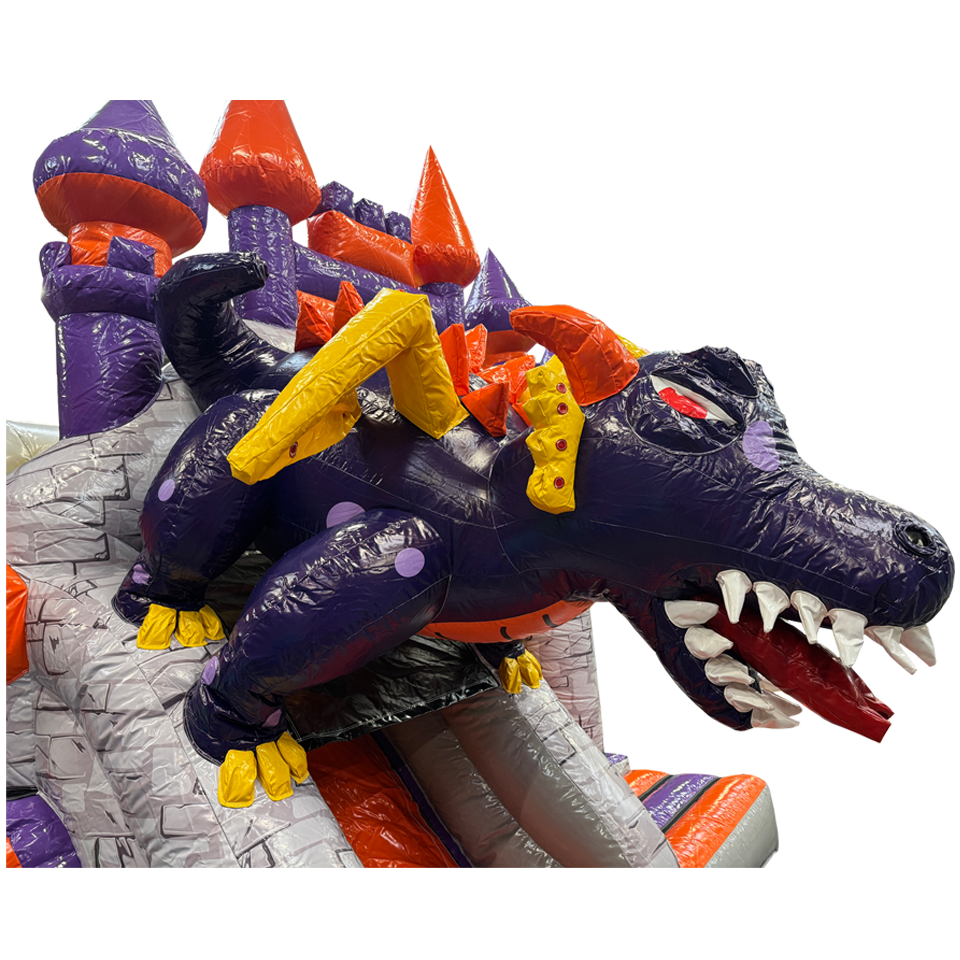 Combo Mini 3D Drachenschloss Hüpfburg