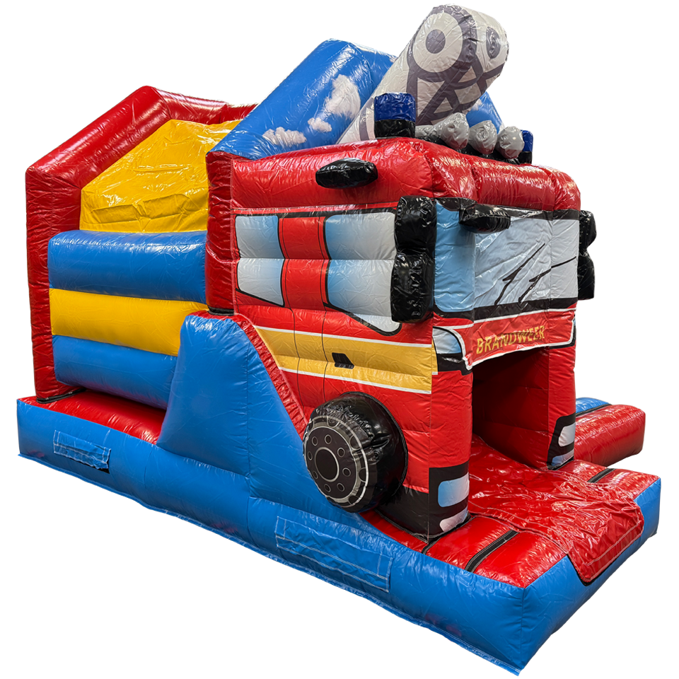Combo Mini 3D Fire Truck Inflatable
